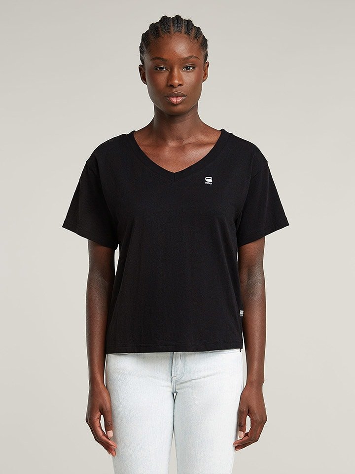 G-Star Koszulka w kolorze czarnym rozmiar: XXS