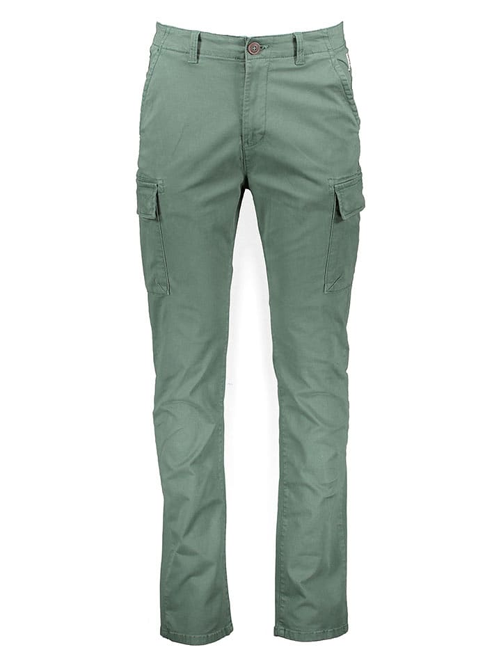 Napapijri Bojówki w kolorze zielonym rozmiar: W33