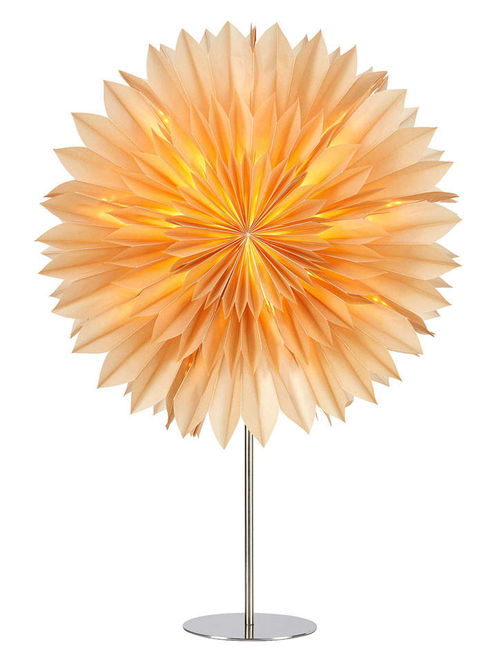 Marksljöd Lampa stołowa "Solina" w kolorze pomarańczowym - 48 x 75 x 16 cm rozmiar: onesize