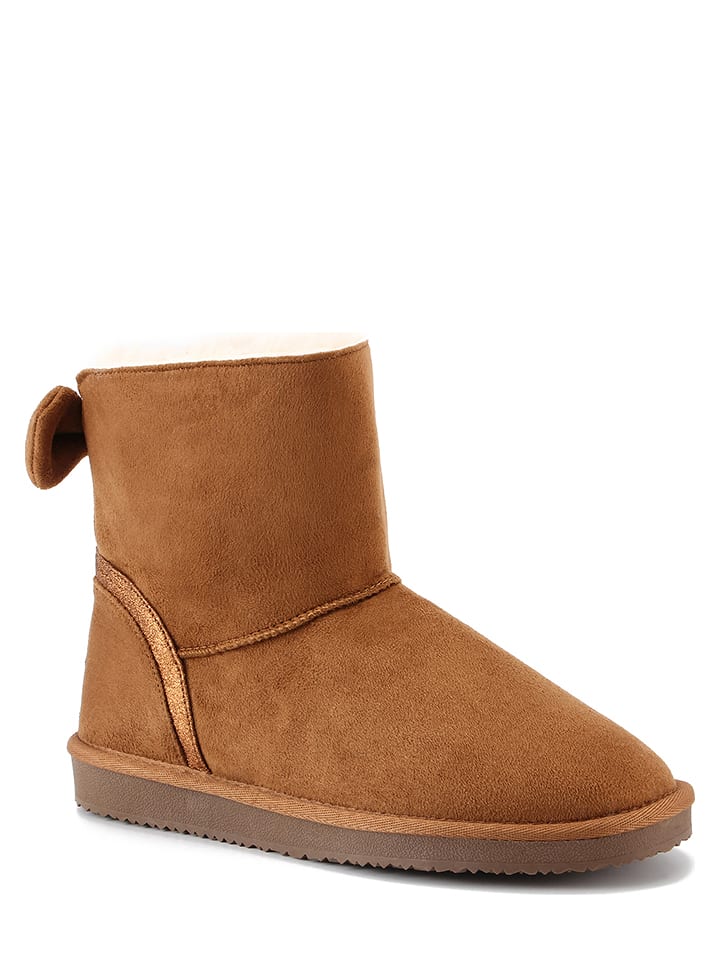 ISLAND BOOT Botki zimowe "Massey" w kolorze jasnobrązowym rozmiar: 37