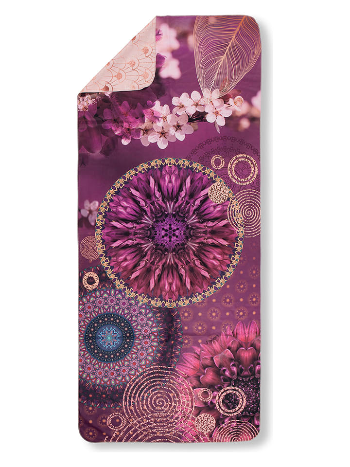 Hip Ręcznik plażowy "Aluna" w kolorze fioletowym rozmiar: 75x180 cm
