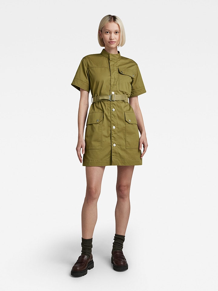 G-Star Sukienka w kolorze khaki rozmiar: XL
