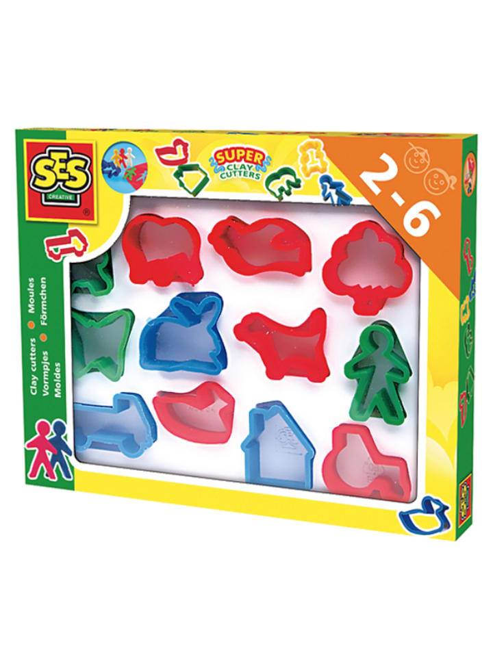 SES Zestaw foremek do plasteliny - 2+ rozmiar: onesize