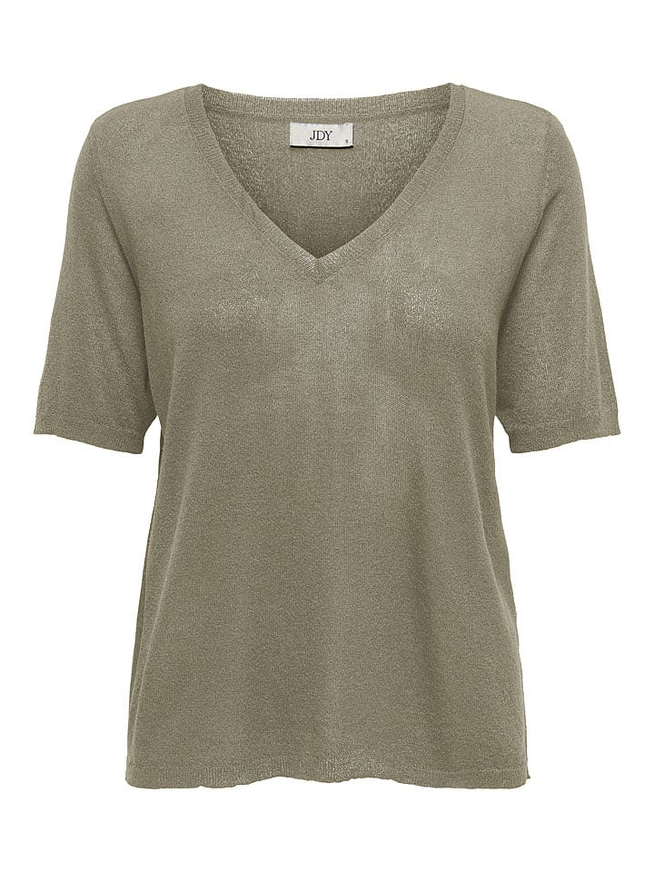 JDY Sweter w kolorze beżowym rozmiar: M