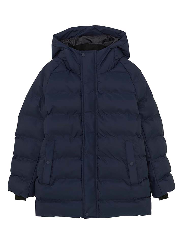 Color Kids Kurtka pikowana w kolorze granatowym rozmiar: 128