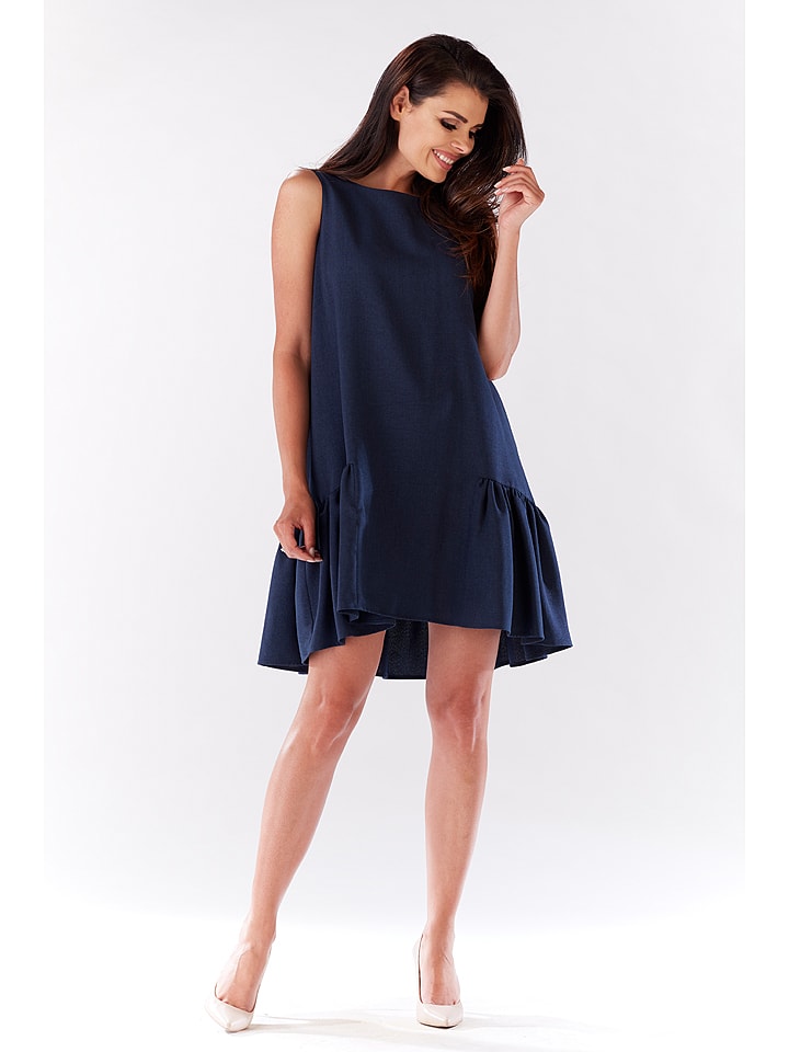 Awama Sukienka w kolorze granatowym rozmiar: S