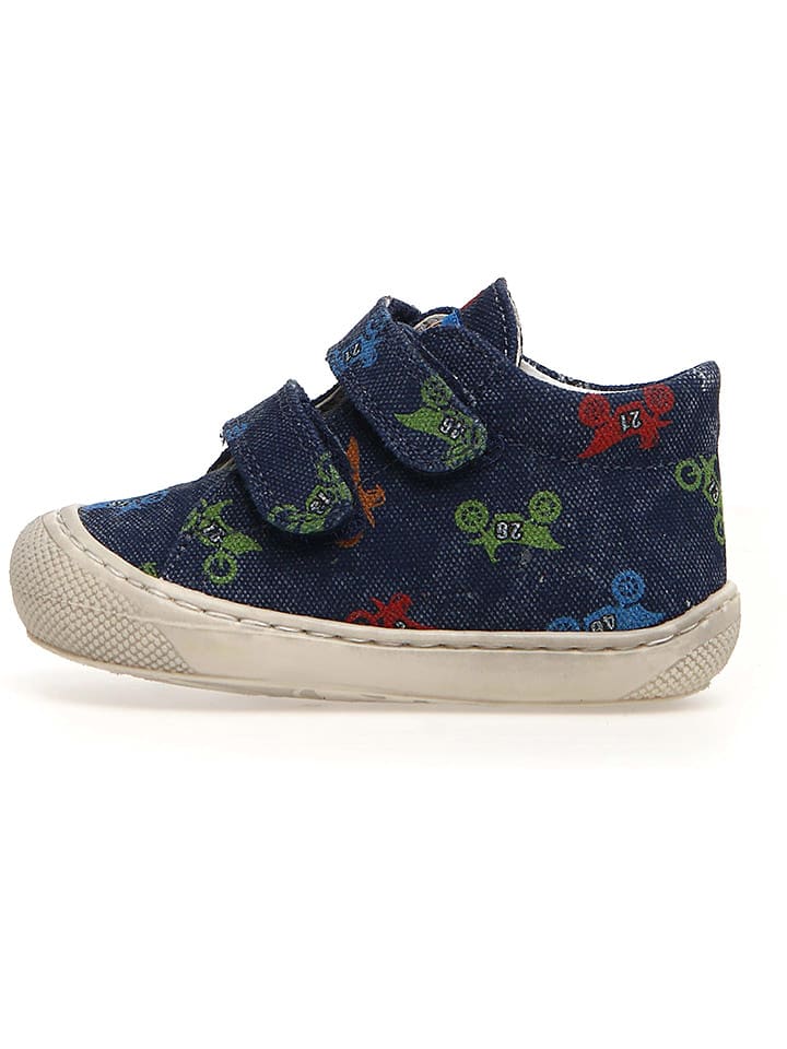 Naturino Skórzane buty "Cocoon" w kolorze granatowym do nauki chodzenia rozmiar: 23