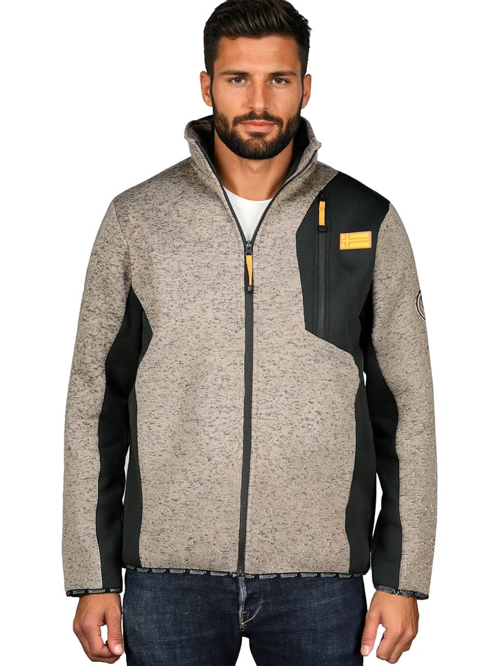 Geographical Norway Kurtka polarowa "Toche" w kolorze beżowym rozmiar: M