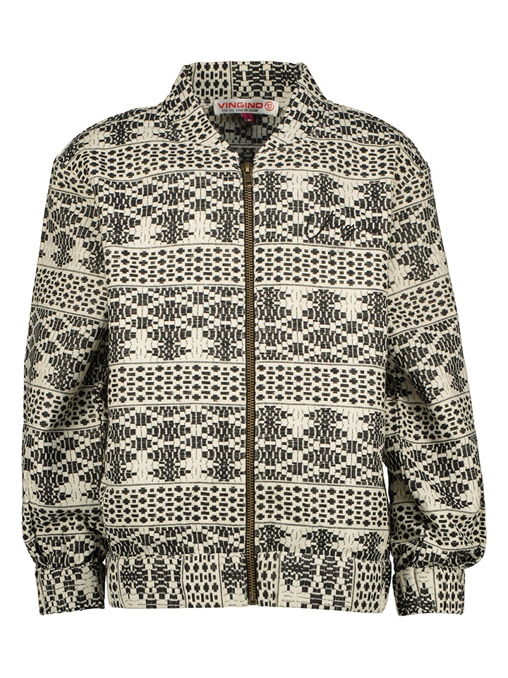 Vingino Kurtka "Tayla" w kolorze beżowo-antracytowym rozmiar: 116