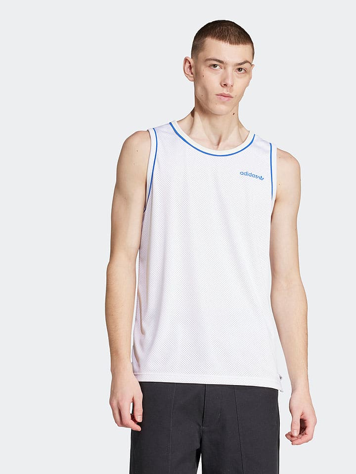 adidas Top w kolorze białym rozmiar: XL