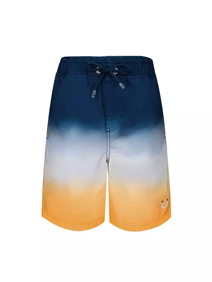 Peek U Szorty kąpielowe "Firth" w kolorze granatowo-biało-pomarańczowym rozmiar: 122