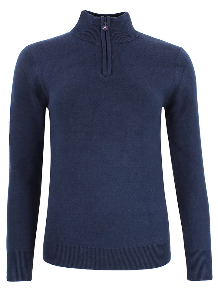 Peak Mountain Sweter "Acharlito" w kolorze granatowym rozmiar: S