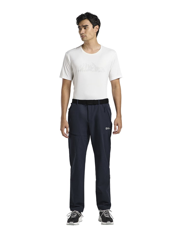 Jack Wolfskin Pasek "Hidden" w kolorze czarnym rozmiar: 45,5