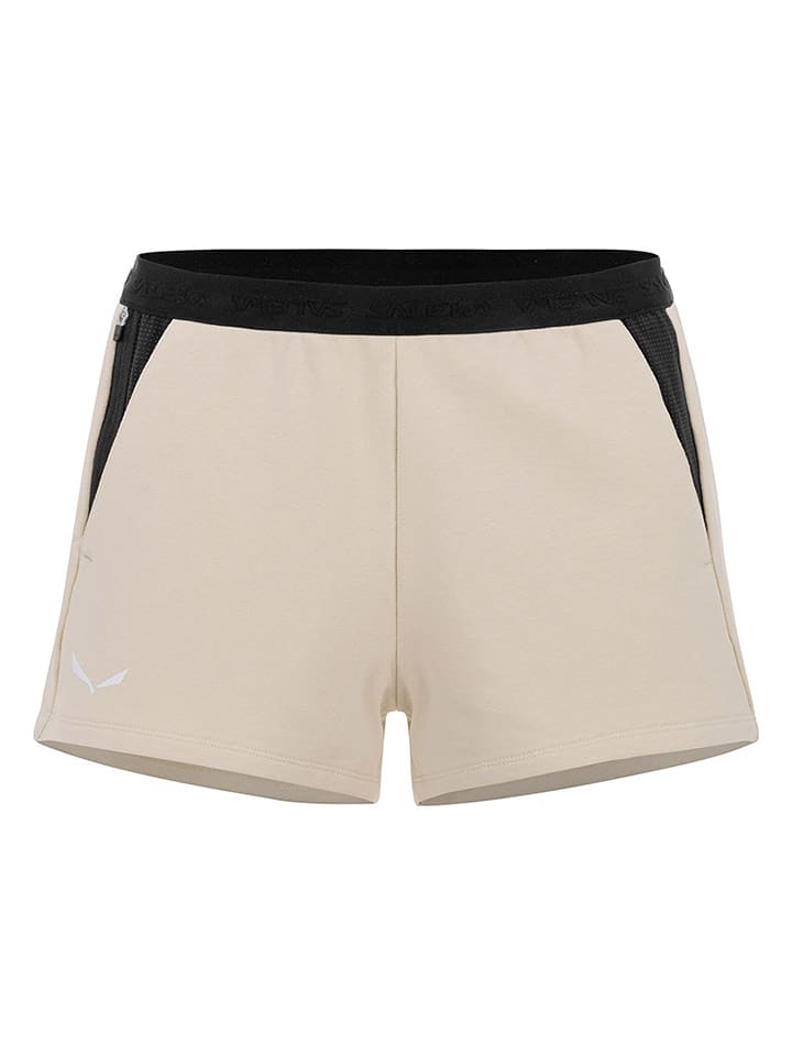 Salewa Szorty funkcyjne w kolorze beżowo-czarnym rozmiar: 42