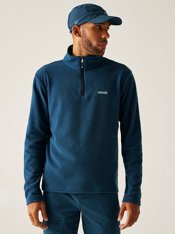 Regatta Bluza polarowa "Thompson" w kolorze niebieskim rozmiar: XL