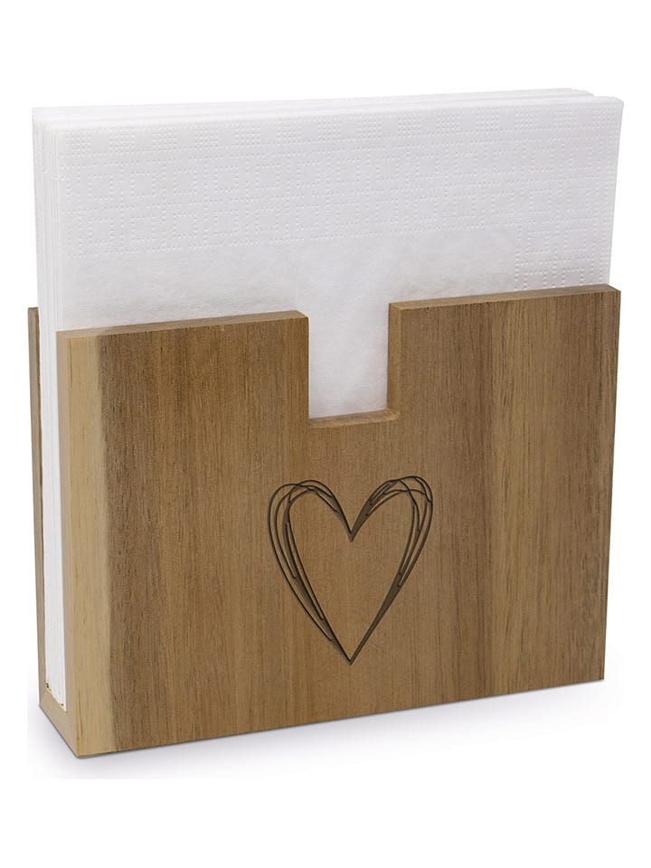 ppd Serwetnik w kolorze jasnobrązowym - 16,5 x 12 cm rozmiar: onesize