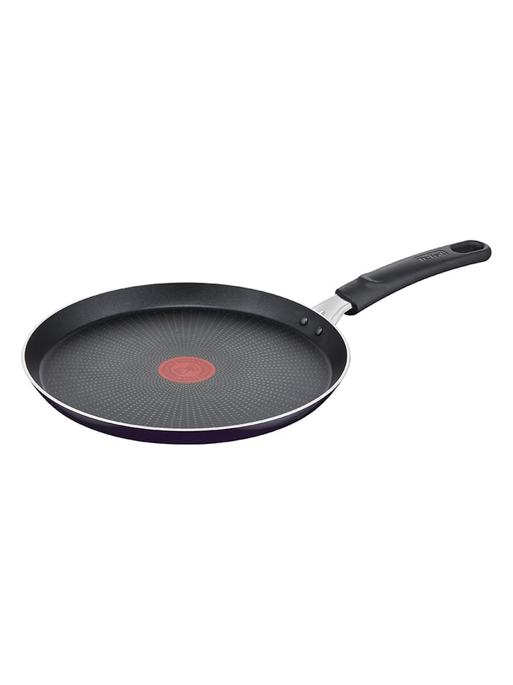 Tefal Patelnia "Resist" w kolorze szaro-czarnym do naleśników - Ø 25 cm rozmiar: onesize