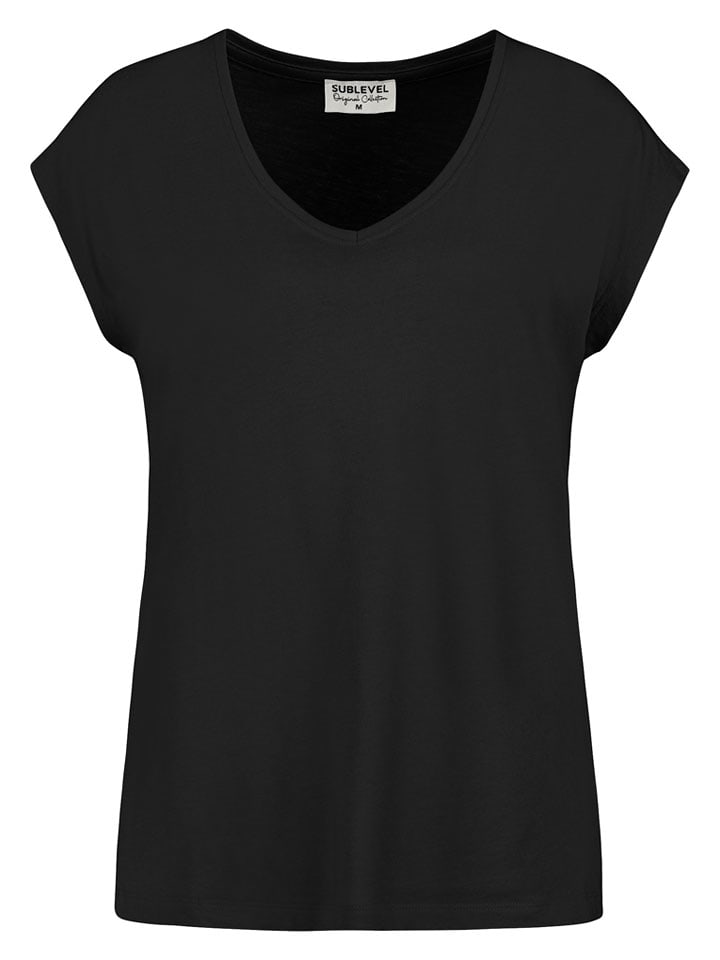 Sublevel Koszulka w kolorze czarnym rozmiar: S