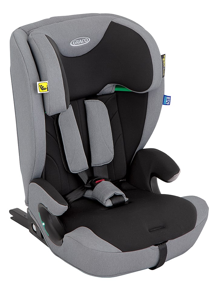 Graco Fotelik samochodowy "Energi i-Size R129" w kolorze szarym - grupa 1/2/3 rozmiar: onesize