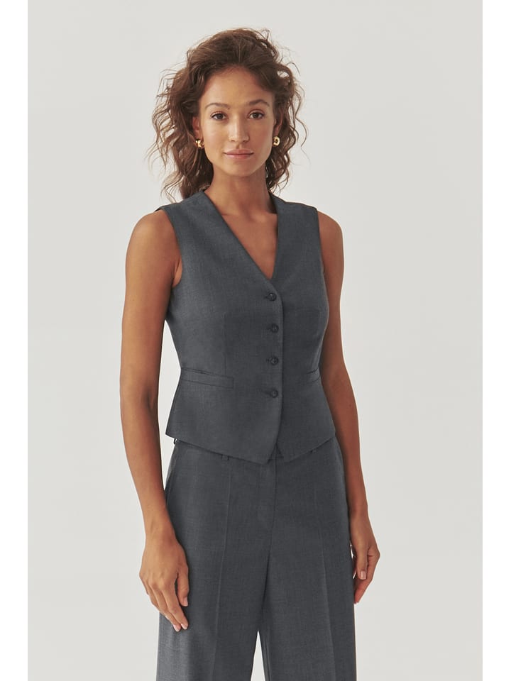 TATUUM Kamizelka "Ronita" w kolorze szarym rozmiar: 38