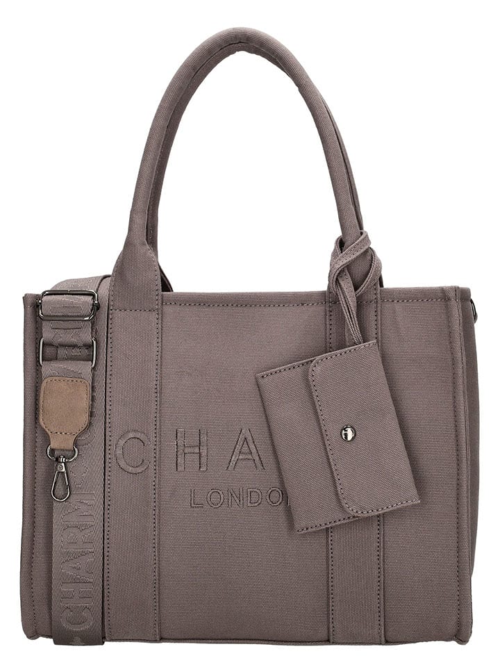 Charm Torebka w kolorze szarym - 34 x 27 x 15 cm rozmiar: onesize