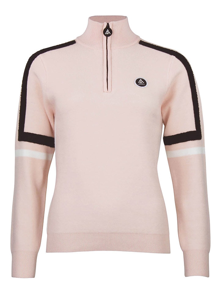 Peak Mountain Sweter "Asta" w kolorze jasnoróżowym rozmiar: S