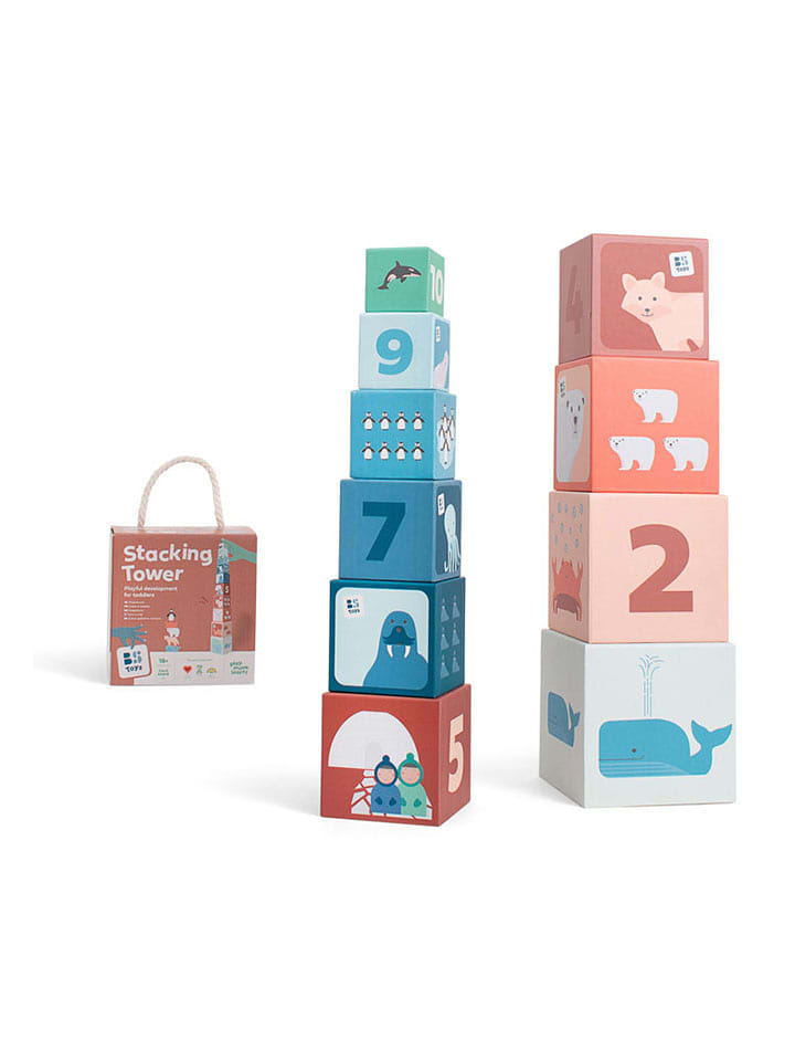 BS Toys Wieża do układania - 18 m+ rozmiar: onesize