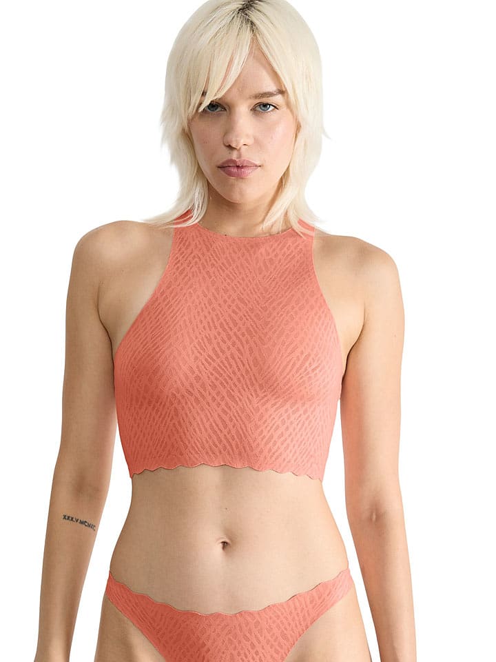 Sloggi Top "Zero Feel" w kolorze brzoskwiniowym rozmiar: M