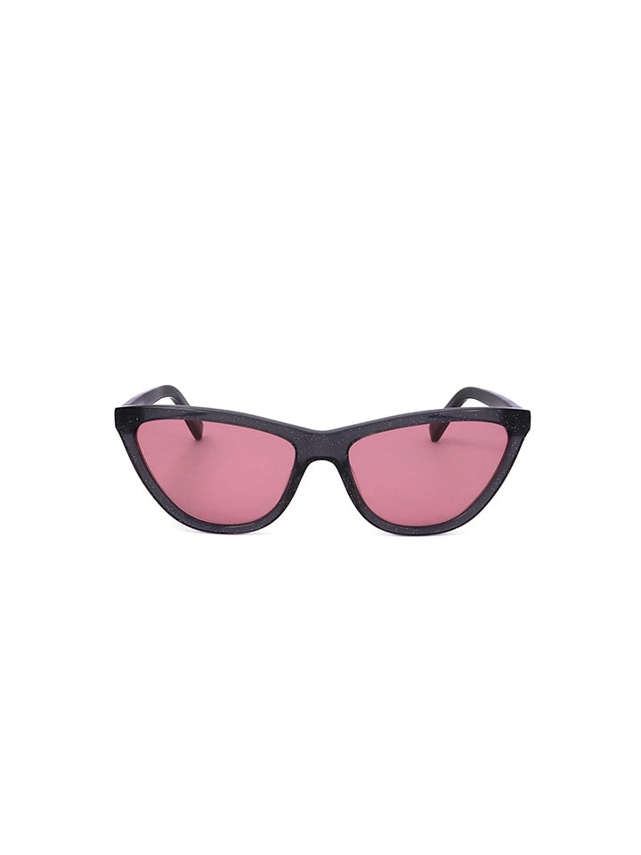 Love Moschino Damskie okulary przeciwsłoneczne w kolorze różowo-antracytowym rozmiar: 56