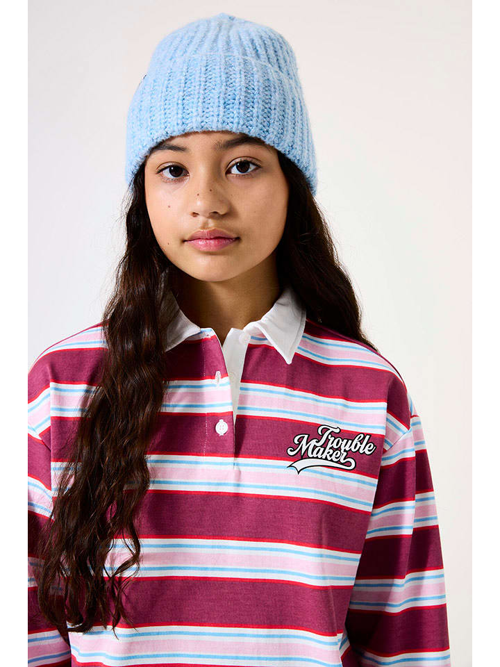 Garcia Czapka beanie w kolorze błękitnym rozmiar: onesize