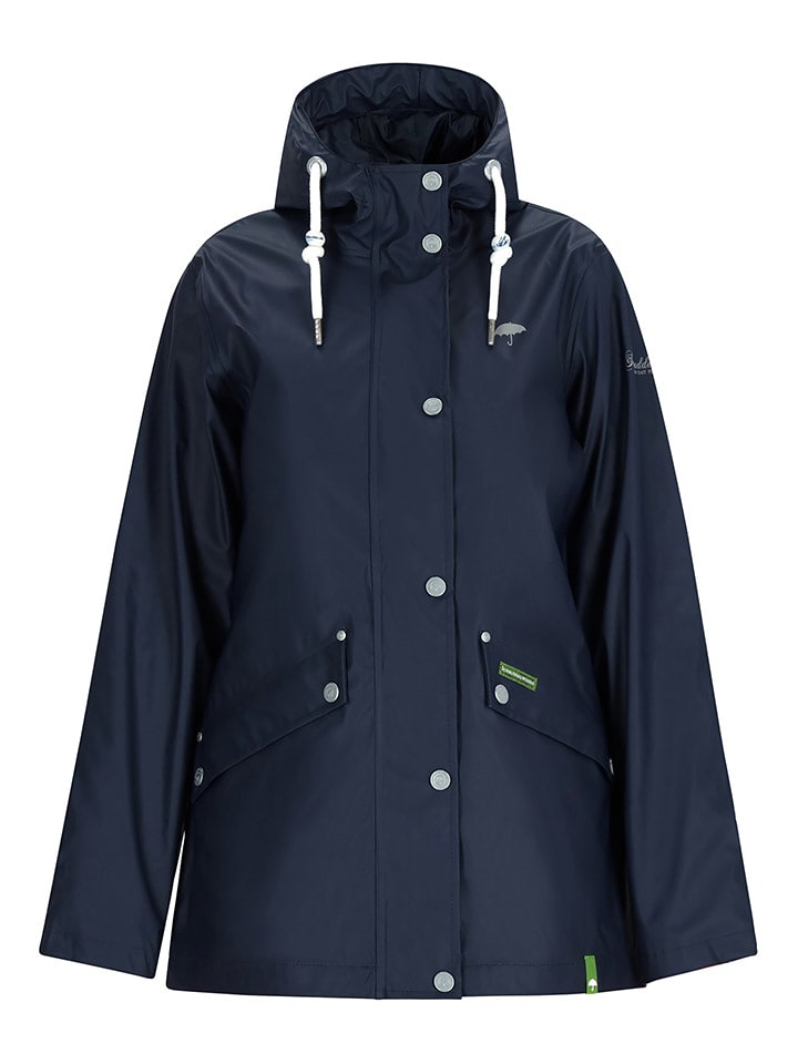 Schmuddelwedda Kurtka przeciwdeszczowa w kolorze granatowym rozmiar: M