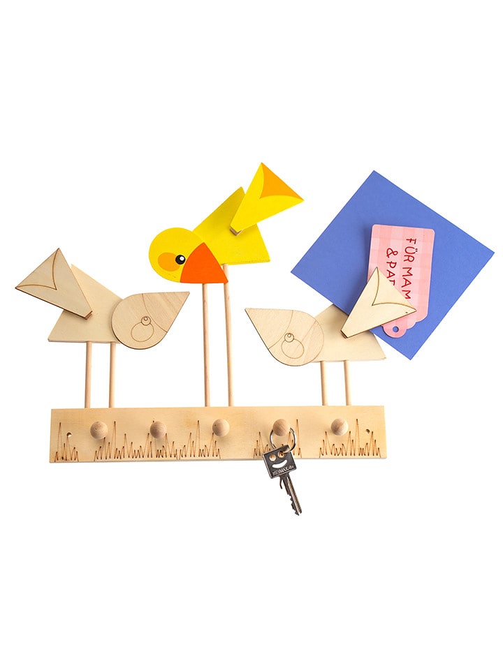 SUNNYSUE 25 -częściowy zestaw "Key rack with little birds" do majsterkowania - 3+ rozmiar: onesize