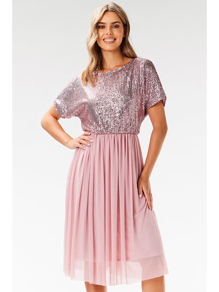 Awama Sukienka w kolorze jasnoróżowym rozmiar: M