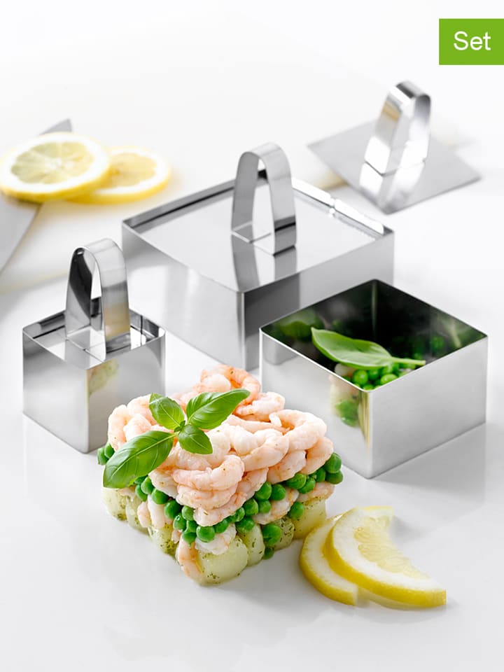 Steel-Function 9-częściowy zestaw foremek rozmiar: onesize