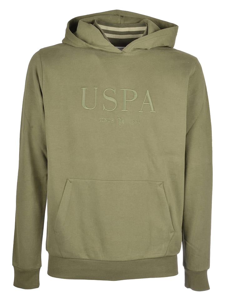 U.S. Polo Assn. Bluza w kolorze khaki rozmiar: L