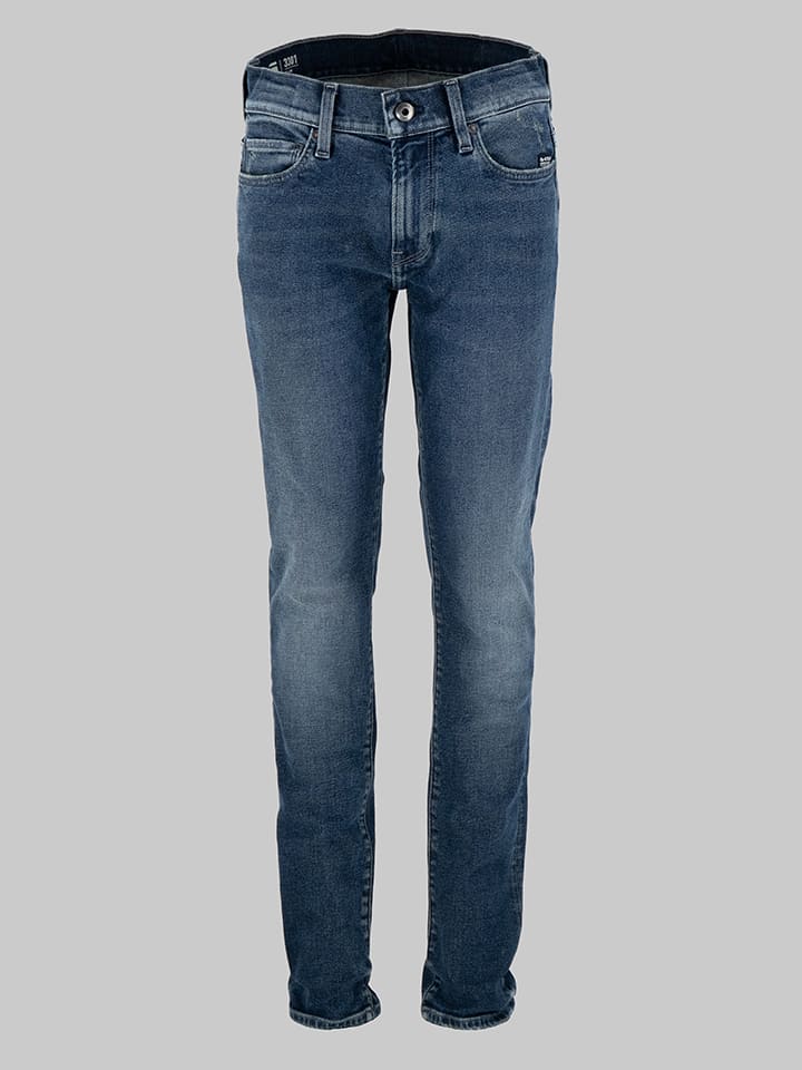 G-Star Dżinsy - Slim fit - w kolorze niebieskim rozmiar: 152