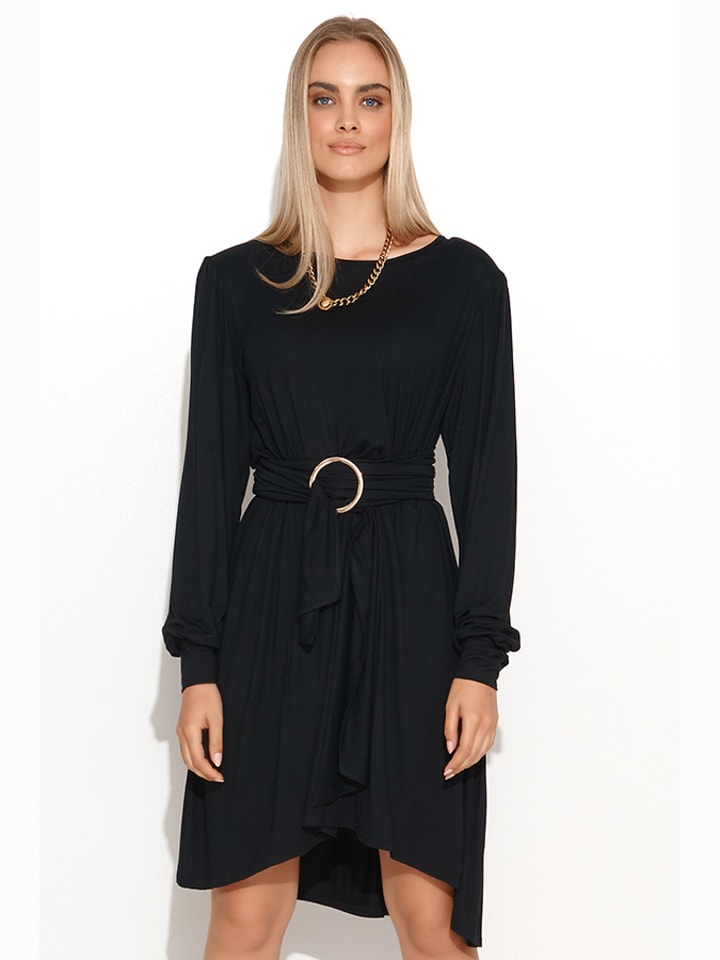 Makadamia Sukienka w kolorze czarnym rozmiar: 40/42