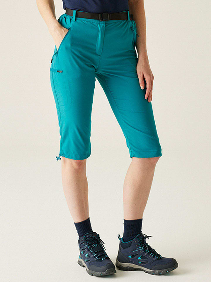 Regatta Spodnie funkcyjne "Xrt Light" w kolorze turkusowym rozmiar: 38