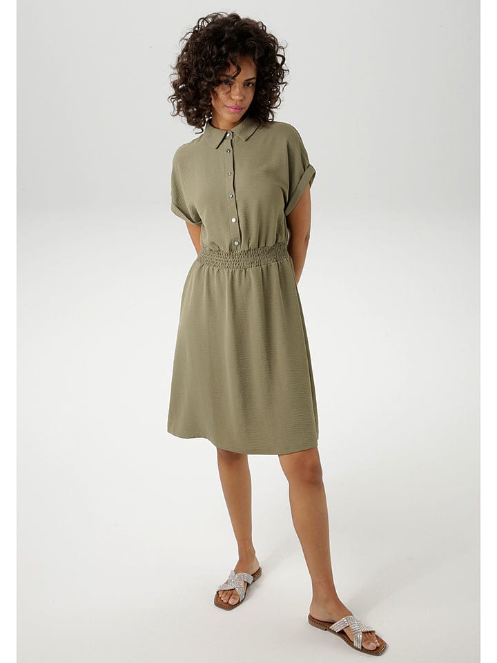 Aniston Sukienka w kolorze oliwkowym rozmiar: 38