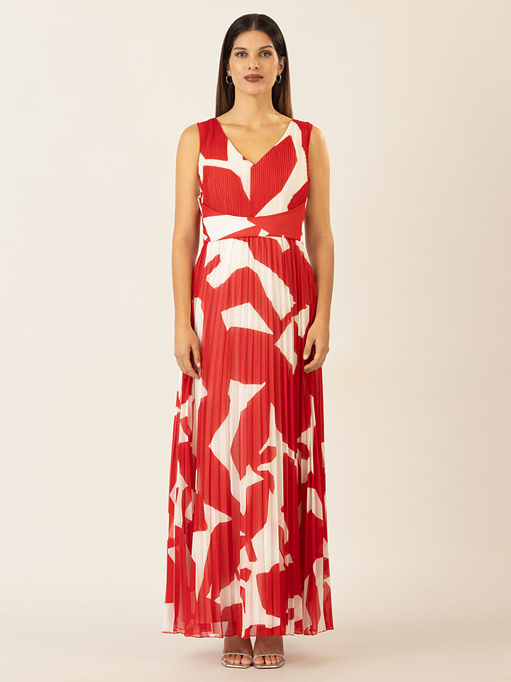 APART Sukienka w kolorze czerwono-białym rozmiar: 42