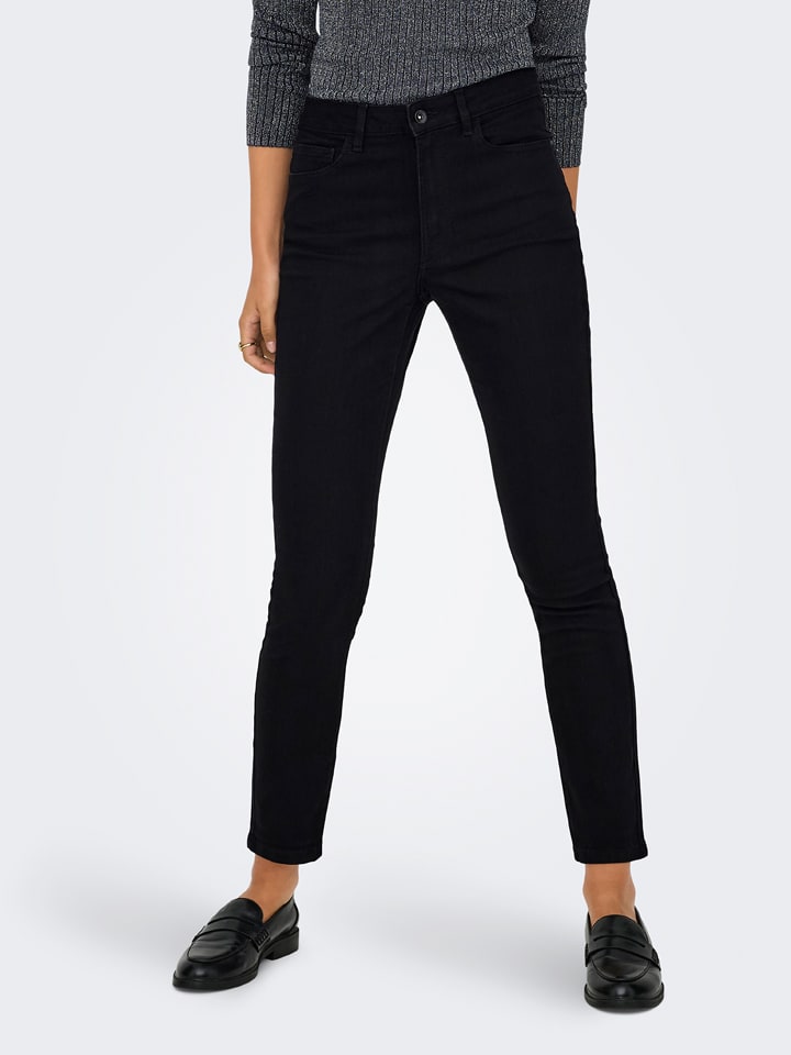 ONLY Carmakoma Dżinsy - Slim fit - w kolorze czarnym rozmiar: W30/L30
