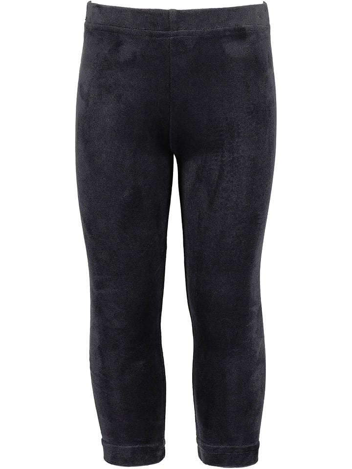 Blue Seven Aksamitne legginsy w kolorze czarnym rozmiar: 92