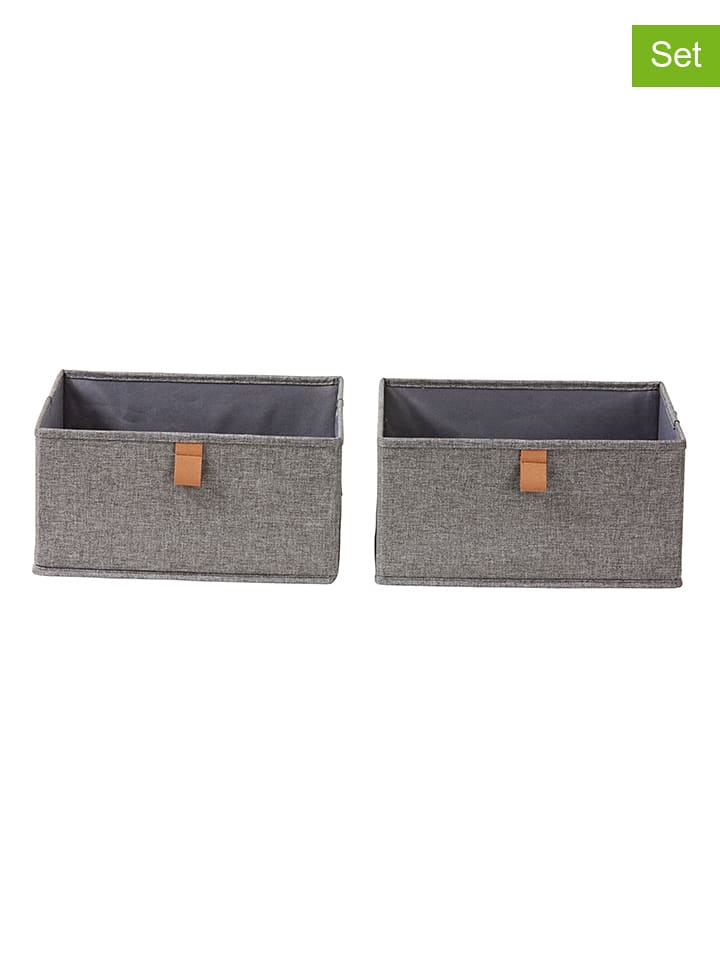 STORE IT Organizery (2 szt.) w kolorze szarym - 30 x 15 x 30 cm rozmiar: onesize