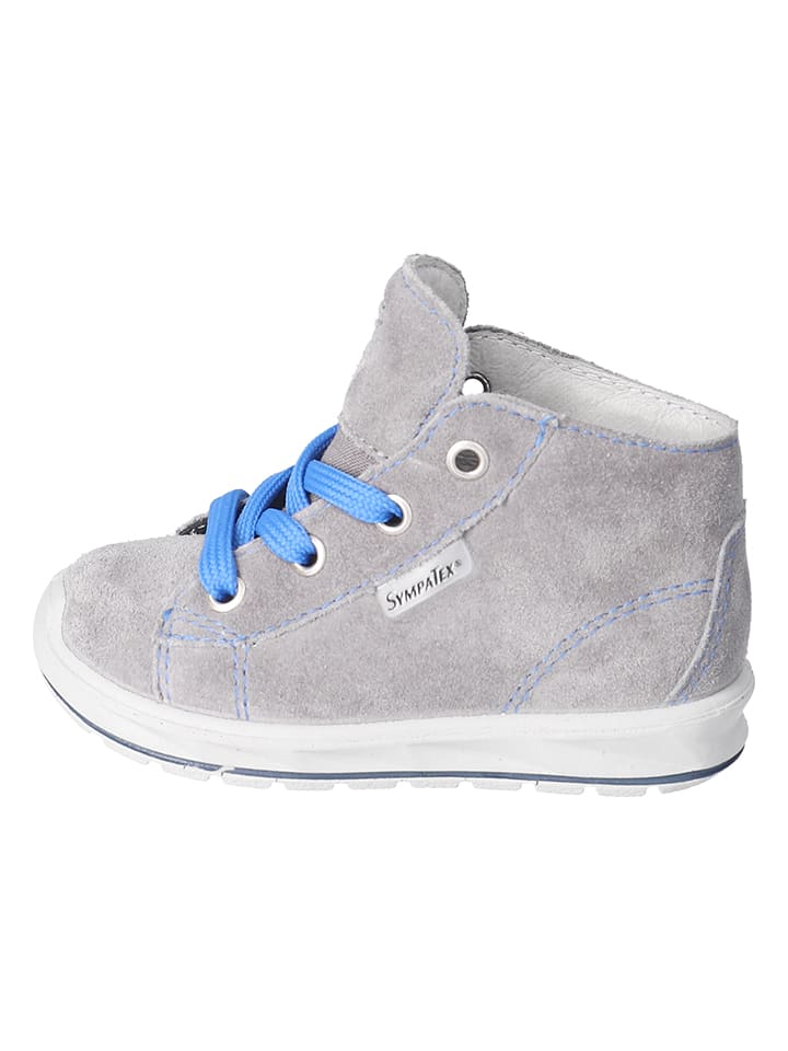 PEPINO Skórzane sneakersy "Zayni" w kolorze szarym rozmiar: 25