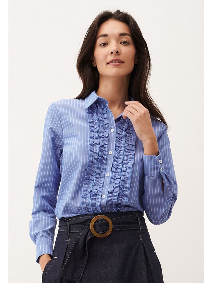 More & More Bluzka w kolorze niebieskim rozmiar: 44