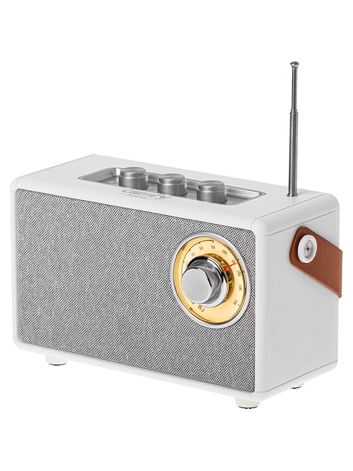 Adler Radio Bluetooth w kolorze białym rozmiar: onesize