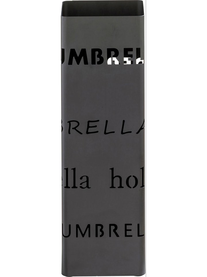 heine home Stojak w kolorze czarnym na parasole - 15,5 x 49 x 15,5 cm rozmiar: onesize