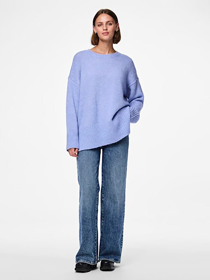 Pieces Sweter w kolorze błękitnym rozmiar: M