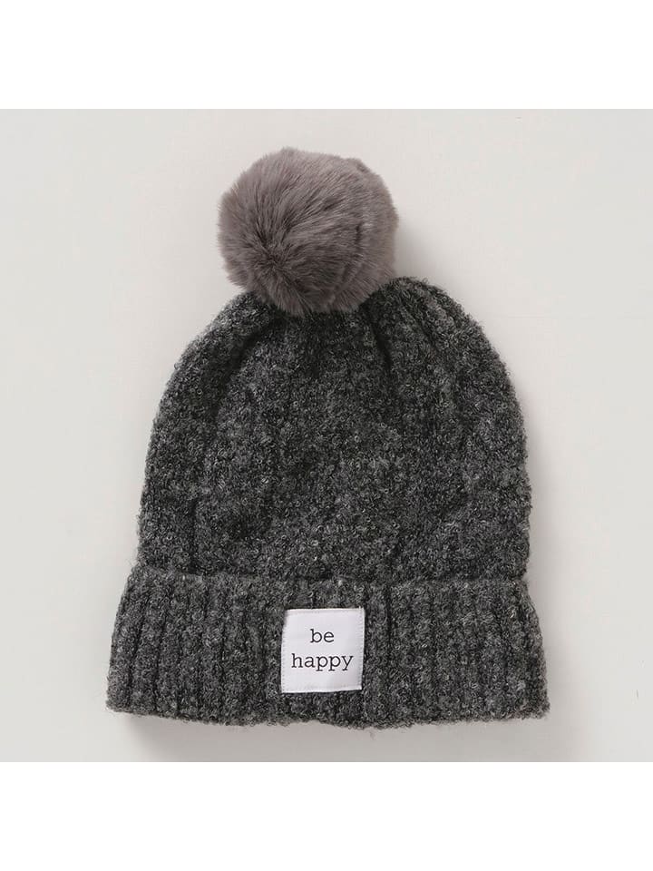 Boltze Czapka "Elly" w kolorze ciemnoszarym rozmiar: onesize