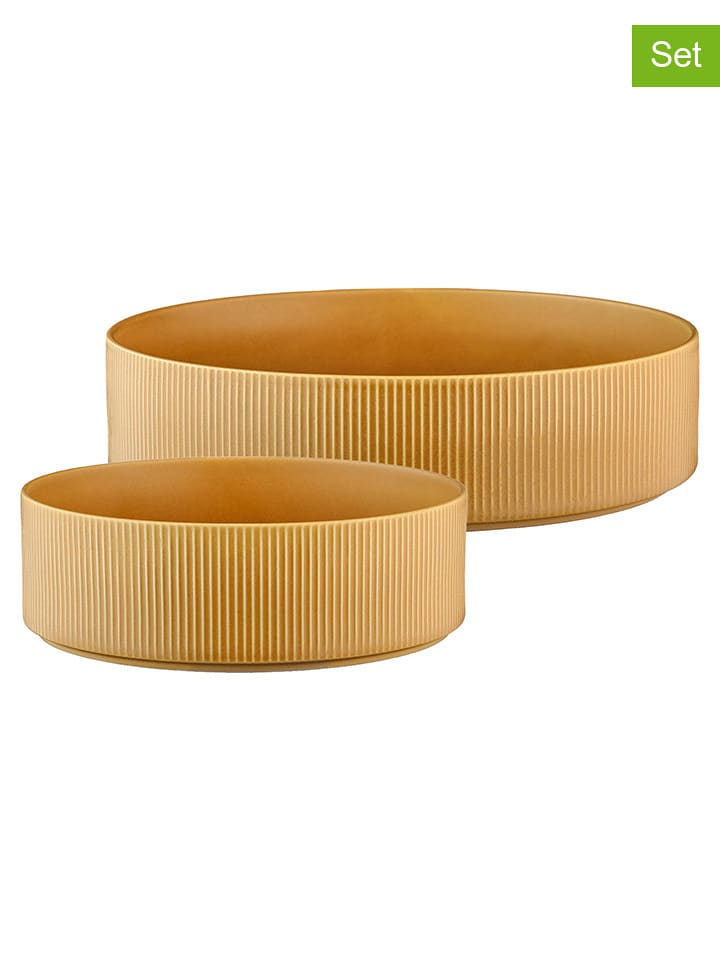 Björn Salaterki (2 szt.) "Scandi" w kolorze musztardowym rozmiar: onesize